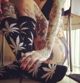 Meia Hemp Preta